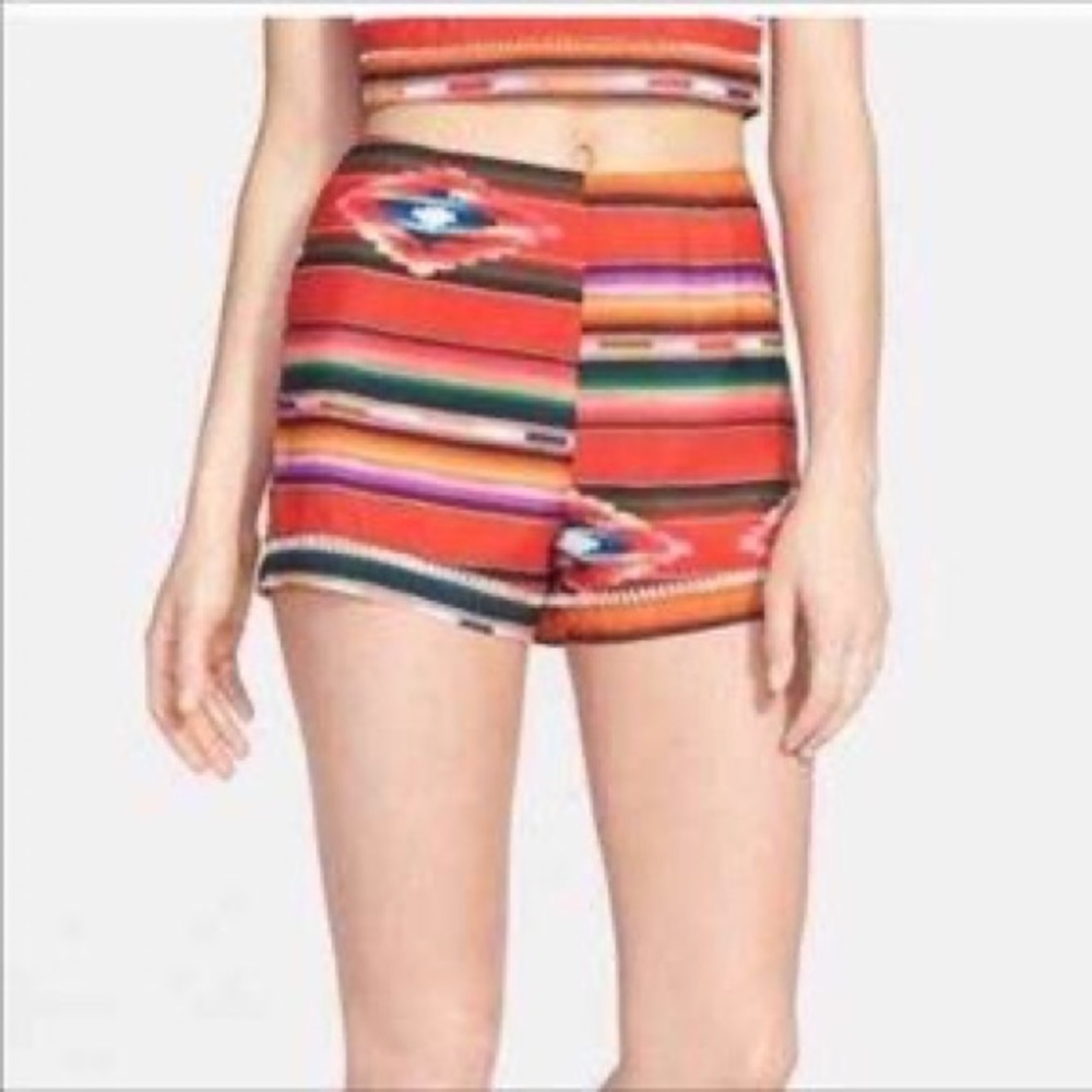 ASTR Serape Print Shorts